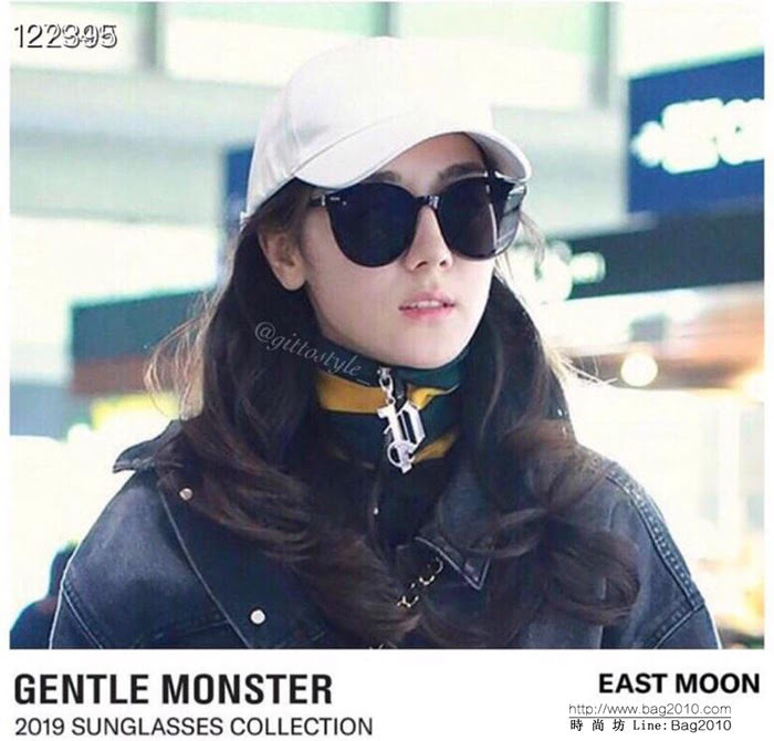 GENTLE MONSTER 李易峰佩戴同款 原版1:1 FLATBA系列 方形板材鏡框 高效UV防護 太陽鏡  lly1144